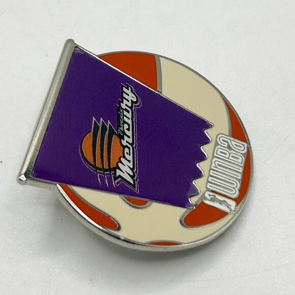WNBA x Wincraft Officially Licensed Enamel Basketball Team Pin Phoenix Mercury - Picture 2 of 3